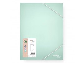 Box na spisy A4 Spoko ReLeaf Soft touch s gumou - mentolová Box na spisy A4 Spoko ReLeaf Soft touch s gumou - mentolová