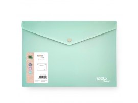 Spisové desky s drukem Spoko ReLeaf Soft touch - A4 / mentolová Spisové desky s drukem Spoko ReLeaf Soft touch - A4 / mentolová