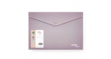 Spisové desky s drukem Spoko ReLeaf Soft touch - A4 / levandulová