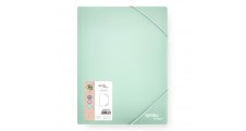 Spisové desky A4 Spoko ReLeaf Soft touch - mentolová