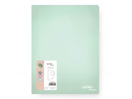 Pořadač A4 kroužkový Spoko ReLeaf Soft touch - 4-kroužek / mentolová Pořadač A4 kroužkový Spoko ReLeaf Soft touch - 4-kroužek / mentolová
