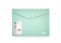 Spisové desky s drukem Spoko ReLeaf Soft touch - A5 / mentolofá