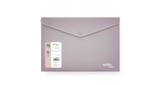 Spisové desky s drukem Spoko ReLeaf Soft touch - A5 / levandulová