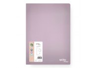 Pořadač A4 kroužkový Spoko ReLeaf Soft touch - 4-kroužek / levandulová Pořadač A4 kroužkový Spoko ReLeaf Soft touch - 4-kroužek / levandulová