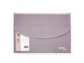 Spisové desky se zipemSpoko ReLeaf Soft touch - A4+ / levandulová Spisové desky se zipemSpoko ReLeaf Soft touch - A4+ / levandulová