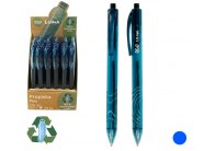 Kuličkové pero ECO LUMA - modrá