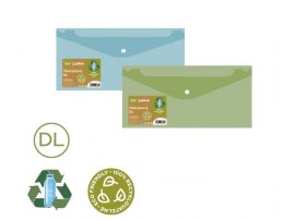 Spisové desky s drukem LUMA ECO - DL / barevný mix