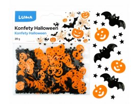 Konfety Halloween 20 g - Dýně a netopýr