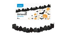 Girlanda papírová - 4 m / netopýr