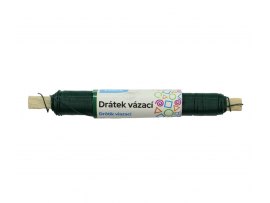 Vázací drátek - zelený 38,5 m