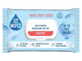 Papír toaletní vlhčený GoWipes Comfort / 44 ks Papír toaletní vlhčený GoWipes Comfort / 44 ks