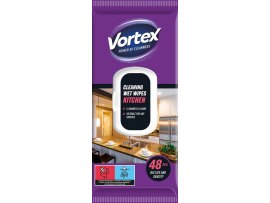 Vlhčené ubrousky VORTEX - Kuchyně 48 ks Vlhčené ubrousky VORTEX - Kuchyně 48 ks