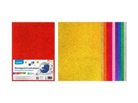 Samolepicí pěnovka MOOSGUMMI A4 - mix BIO GLITR / 10ks