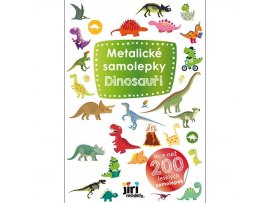 Metalické samolepky - Dinosauři