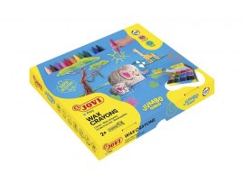 Voskové pastelky JOVI trojhranné - 300 ks / ekonomické balení