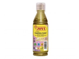 Tekuté temperové barvy JOVI PREMIUM v lahvi - 250 ml / glitr zlatá Tekuté temperové barvy JOVI PREMIUM v lahvi - 250 ml / glitr zlatá