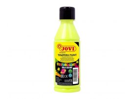 Tekuté temperové barvy JOVI PREMIUM v lahvi - 250 ml / neon žlutá Tekuté temperové barvy JOVI PREMIUM v lahvi - 250 ml / neon žlutá