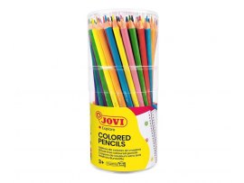 Pastelky JOVI trojhranné nedřevěné / 84 ks / v boxu