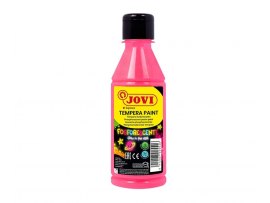 Tekuté temperové barvy JOVI PREMIUM v lahvi - 250 ml / neon růžová Tekuté temperové barvy JOVI PREMIUM v lahvi - 250 ml / neon růžová
