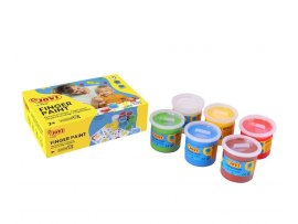 Prstové barvy JOVI - 6 x 125 ml