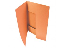 Odkládací mapy 253 Classic - se třemi chlopněmi - oranžová Odkládací mapy 253 Classic - se třemi chlopněmi - oranžová