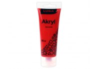 Akrylová barva LUMA - 75 ml / tmavě červená