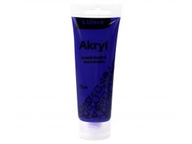 Akrylová barva LUMA - 75 ml / tmavě modrá