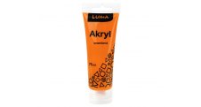 Akrylová barva LUMA - 75 ml / oranžová