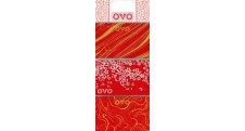 Smršťovací košilky OVO® - červená