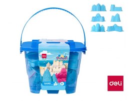 Písek kinetický DELI 500 g - modrá Písek kinetický DELI 500 g - modrá