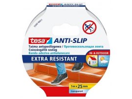Lepicí páska Tesa protiskluzová transparentní - 25 m x 5 m