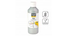 Textilní barva Creall Tex - 250 ml / stříbrná