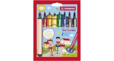 Popisovače Stabilo Trio Scribbi - 8 ks