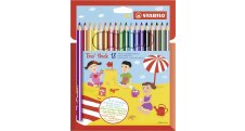 Pastelky STABILO® trojhranné Trio silné / 12 barev