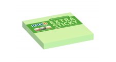 Samolepicí bločky Stick´n by Hopax Extra Sticky - 76 x 76 mm / 90 lístků / pastelově zelená