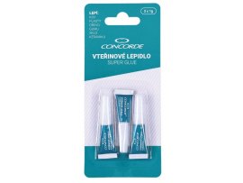 Vteřinové lepidlo Concorde - 3 x 1 g Vteřinové lepidlo Concorde - 3 x 1 g