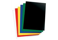 Desky pro kroužkovou vazbu zadní strana - A4 / modrá / 100 ks