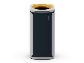 Odpadkový koš KOBRA WASTEE na plast - 60 L / žlutá Odpadkový koš KOBRA WASTEE na plast - 60 L / žlutá