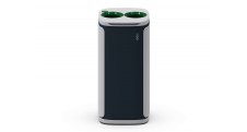 Odpadkový koš KOBRA WASTEE na sklo - 60 L / zelená
