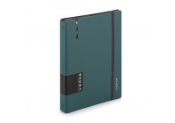 Kroužkový záznamník VERDE Karis A5 - 90 l / zelená Kroužkový záznamník VERDE Karis A5 - 90 l / zelená
