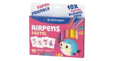 Foukací fixy Centropen AirPens 1500/10 - Pastel / sada 10 ks