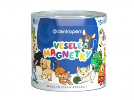 Veselé magnety 9794 - sada 75 ks
