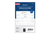 Náhradní vložka do diářů Filofax - kalendář kapesní týden / 2 strany