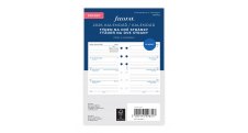 Náhradní vložka do diářů Filofax - kalendář kapesní týdenní / 2 strany