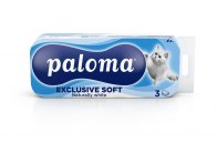Papír toaletní Paloma Exclusive 3-vrstvý / 10 ks