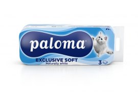 Papír toaletní Paloma Exclusive 3-vrstvý / 10 ks