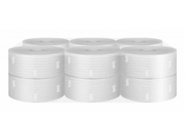 Papír toaletní Jumbo bílý - průměr 190 mm