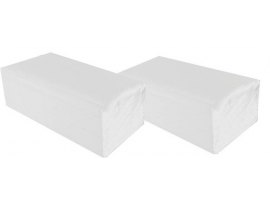 Papírové ručníky skládané Z-Z bílé / 2 vrstvé / 150 ks
