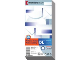 Obálky DL samolepicí - bez okénka / 50 ks Obálky DL samolepicí - bez okénka / 50 ks