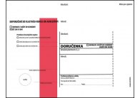 Obálky C5 s doručenkou, vytrhovací okénko - s červeným pruhem / 1000 ks Obálky C5 s doručenkou, vytrhovací okénko - s červeným pruhem / 1000 ks